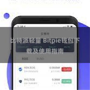 比特派轻量 Bitpie钱包下载及使用指南