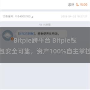 Bitpie跨平台 Bitpie钱包安全可靠，资产100%自主掌控