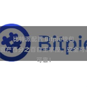 比特派配置 Bitpie钱包：资产百分之百自主掌控，安全可靠！