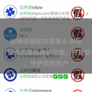 比特派钱包功能强大 Bitpie钱包：强大的隐私保护功能，守护您的资产