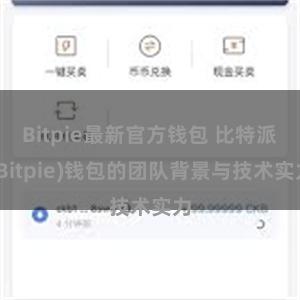 Bitpie最新官方钱包 比特派(Bitpie)钱包的团队背景与技术实力