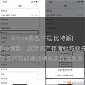 Bitpie钱包下载 比特派(Bitpie)钱包市场趋势：数字资产存储领域领先者持续发展。