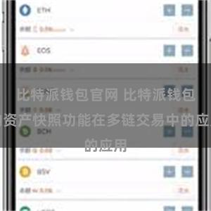 比特派钱包官网 比特派钱包的资产快照功能在多链交易中的应用