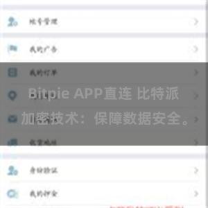 Bitpie APP直连 比特派加密技术：保障数据安全。