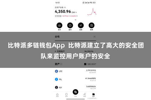 比特派多链钱包App  比特派建立了高大的安全团队来监控用户账户的安全