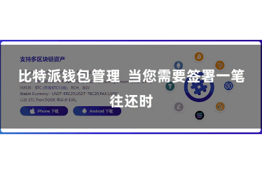 比特派钱包管理  当您需要签署一笔往还时