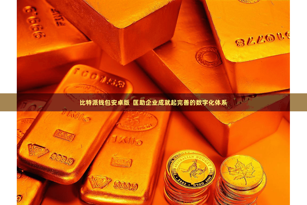 比特派钱包安卓版  匡助企业成就起完善的数字化体系